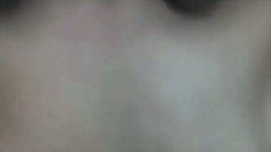 Indian nude babe takes a thick dick in her shaved pussy