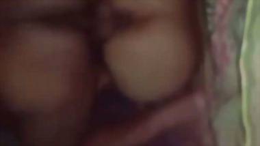 Husband fucks his wife on the open terrace in desi sex MMS