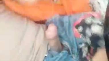 Blowjob inside car with desi GF and she asks to stop it