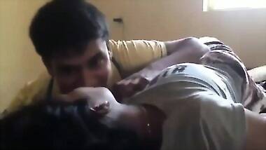 Horny couple hard romance