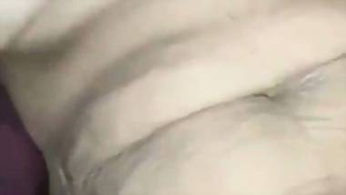 Husband fingering wife pussy harder before fucking