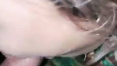 Owner records his maid’s blowjob MMS while sucking his dick