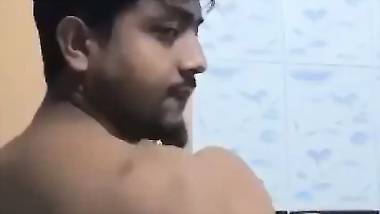 Wife wet boob sucking and sex in bathroom with her