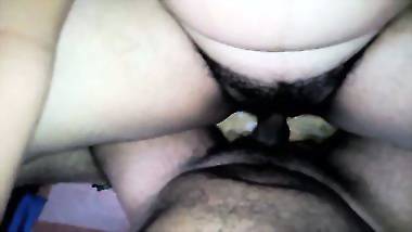Uncle fucking hairy pussy aunty