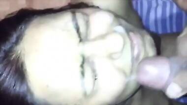 Indian Bhabhi cum facial video MMS